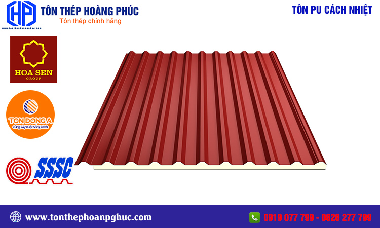 Tôn PU Cách Nhiệt