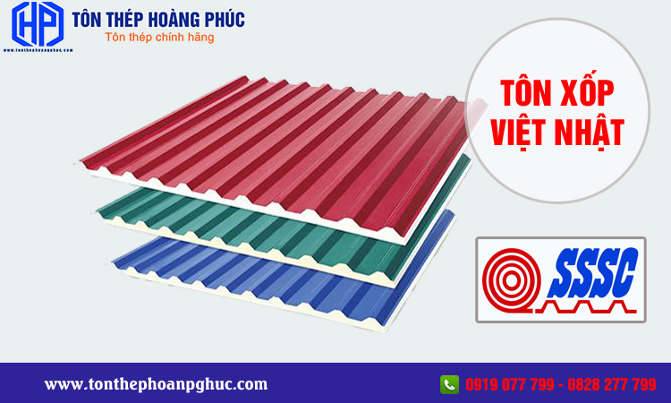 Tôn xốp Việt Nhật