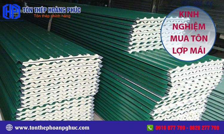 Kinh nghiệm mua tôn lợp nhà