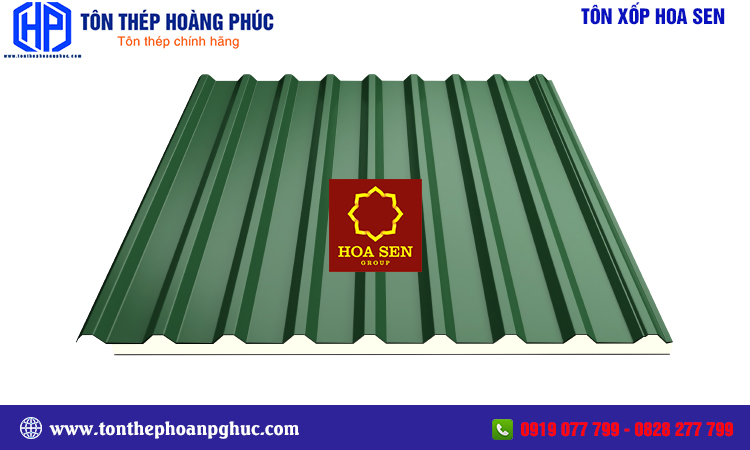 Tôn xốp Hoa Sen