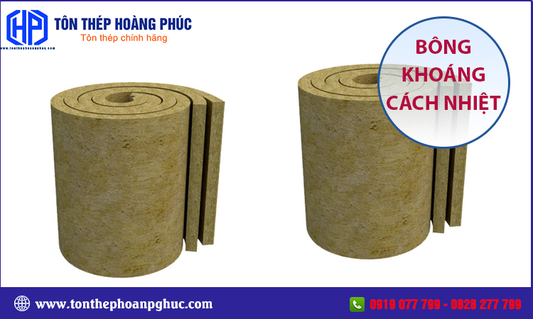 Bông khoáng cách nhiệt