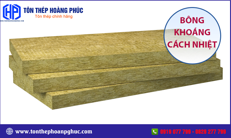 Bông khoáng cách nhiệt