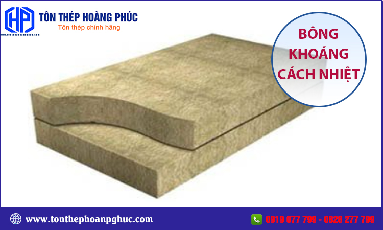 Bông khoáng cách nhiệt
