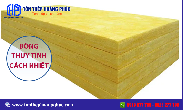 Bông thủy tinh cách nhiệt