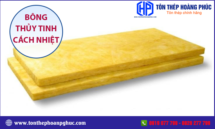 Bông thủy tinh cách nhiệt