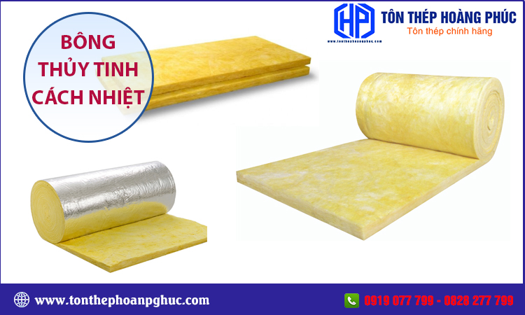 Bông thủy tinh cách nhiệt