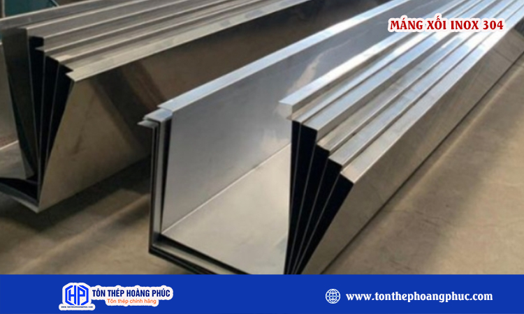 Máng xối inox 304 dày 1mm