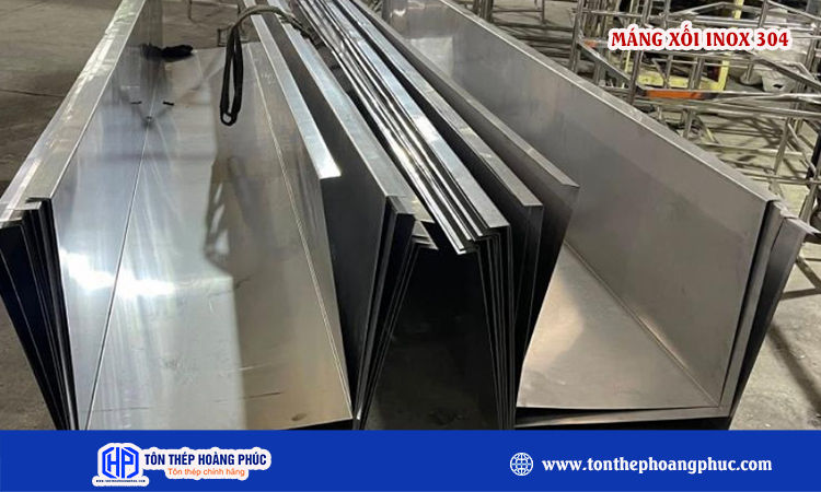 Máng xối inox 304 dày 1mm