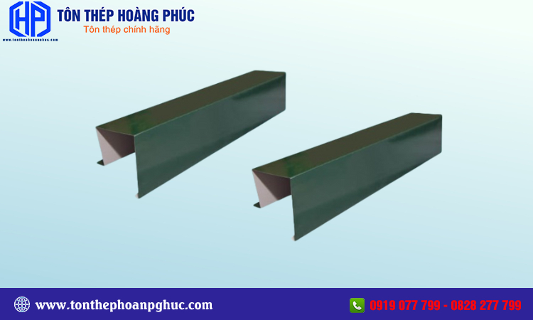 Máng xối tôn Hoa Sen