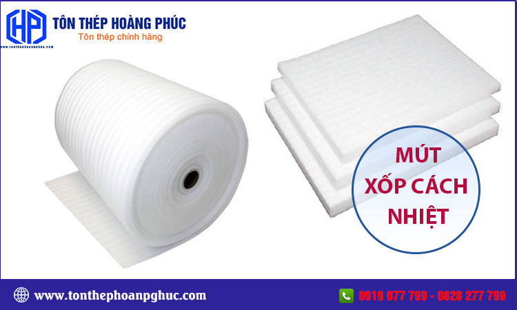 Mút xốp cách nhiệt