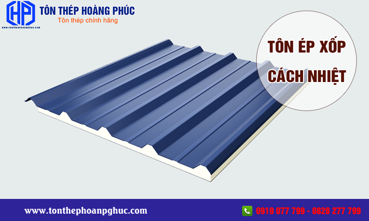 Tôn ép xốp cách nhiệt 