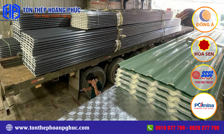 Tôn ép xốp Đông Á