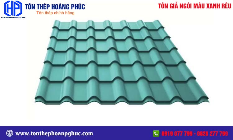 Tôn giả ngói màu xanh rêu