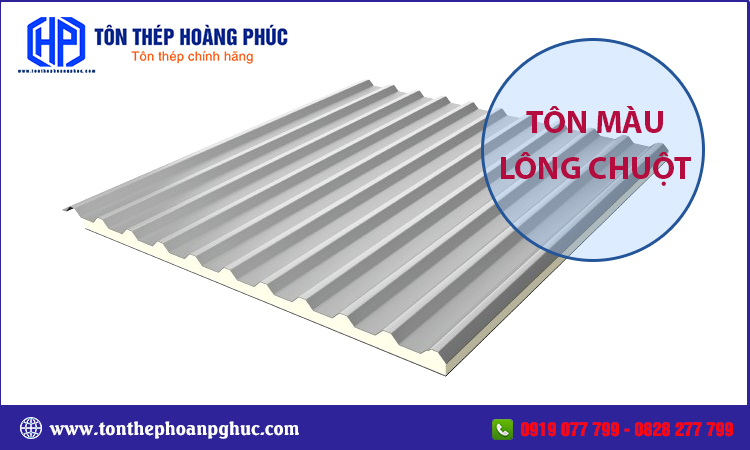 Tôn màu lông chuột