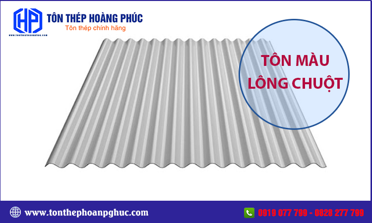 Tôn màu lông chuột