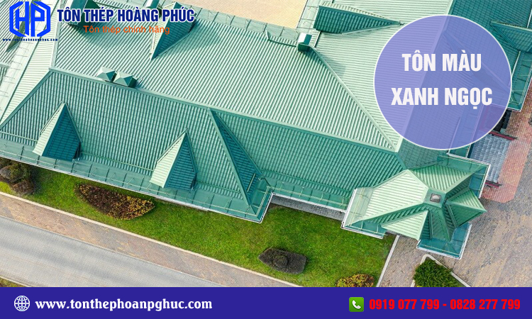 Tôn màu xanh ngọc
