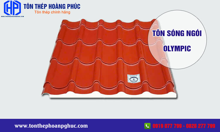 Tôn sóng ngói Olympic 