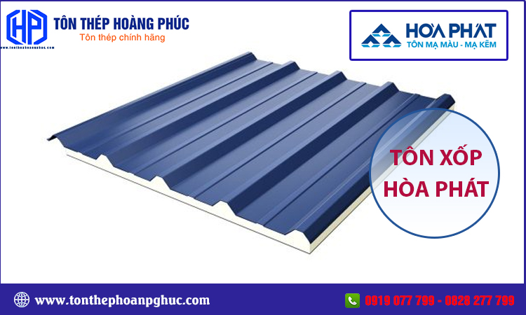 Tôn xốp Hoà Phát