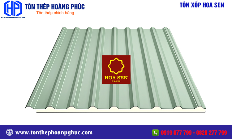 Tôn xốp Hoa Sen