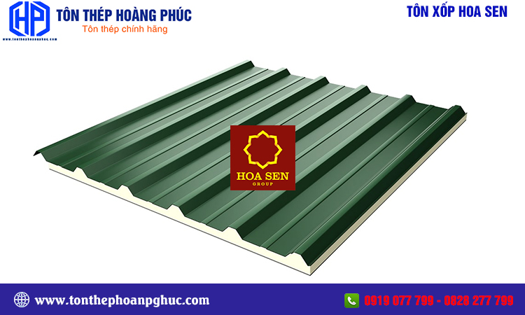 Tôn xốp Hoa Sen